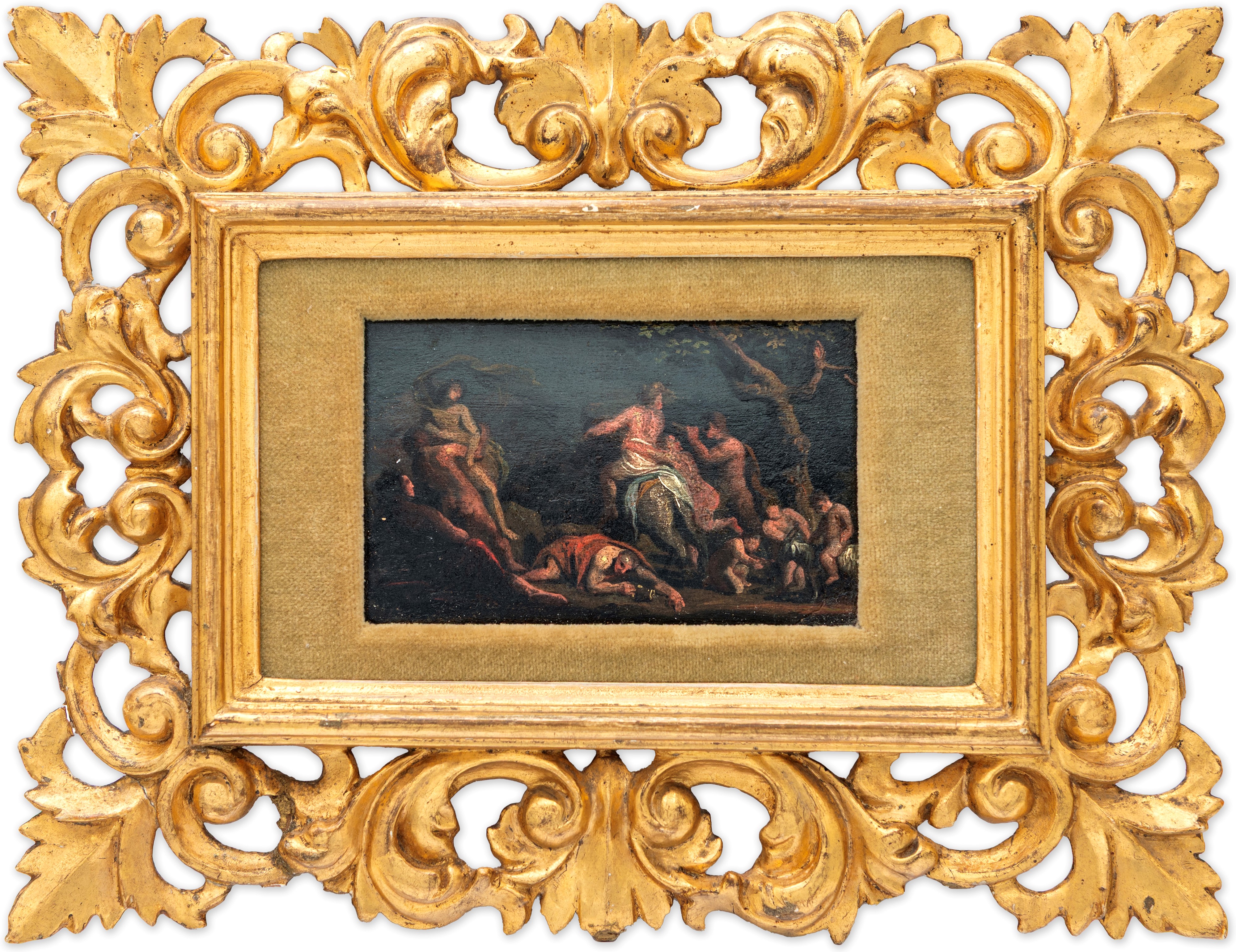 Pittore del XVIII Secolo - Il Ratto delle Sabine