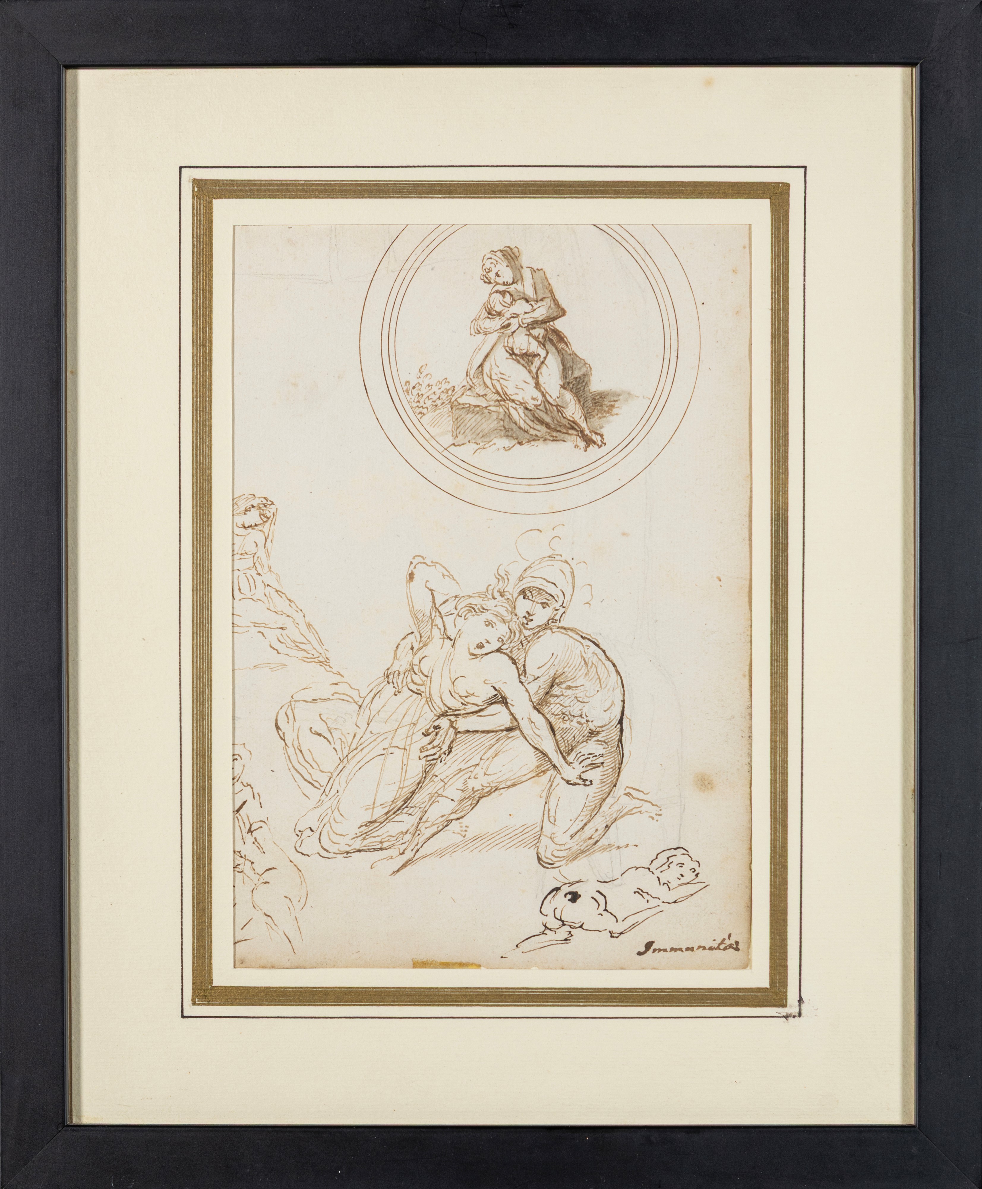Scuola Neoclassica Italiana - Studi di Scene Mitologiche