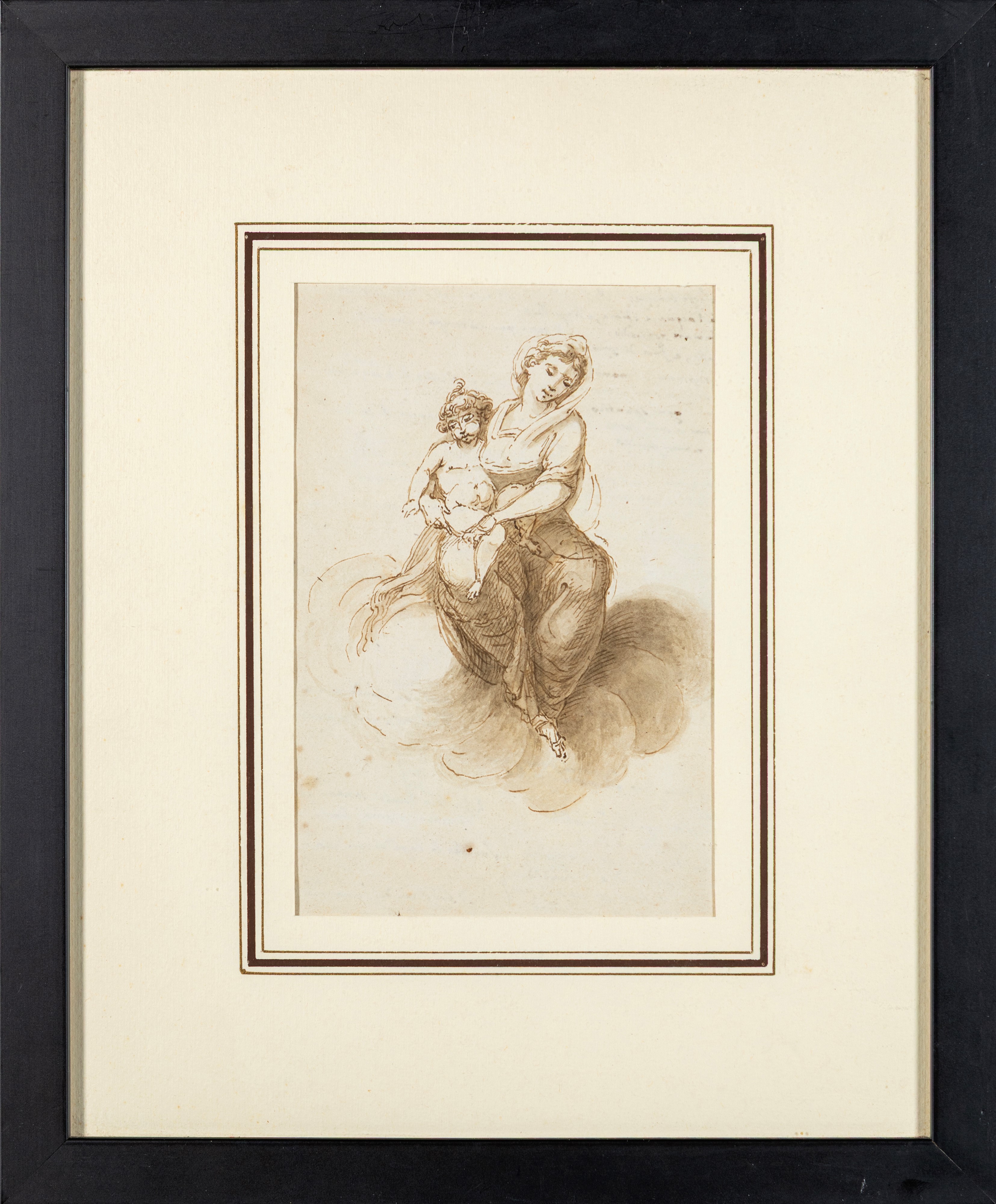 Scuola Neoclassica Italiana - Madonna con Bambino