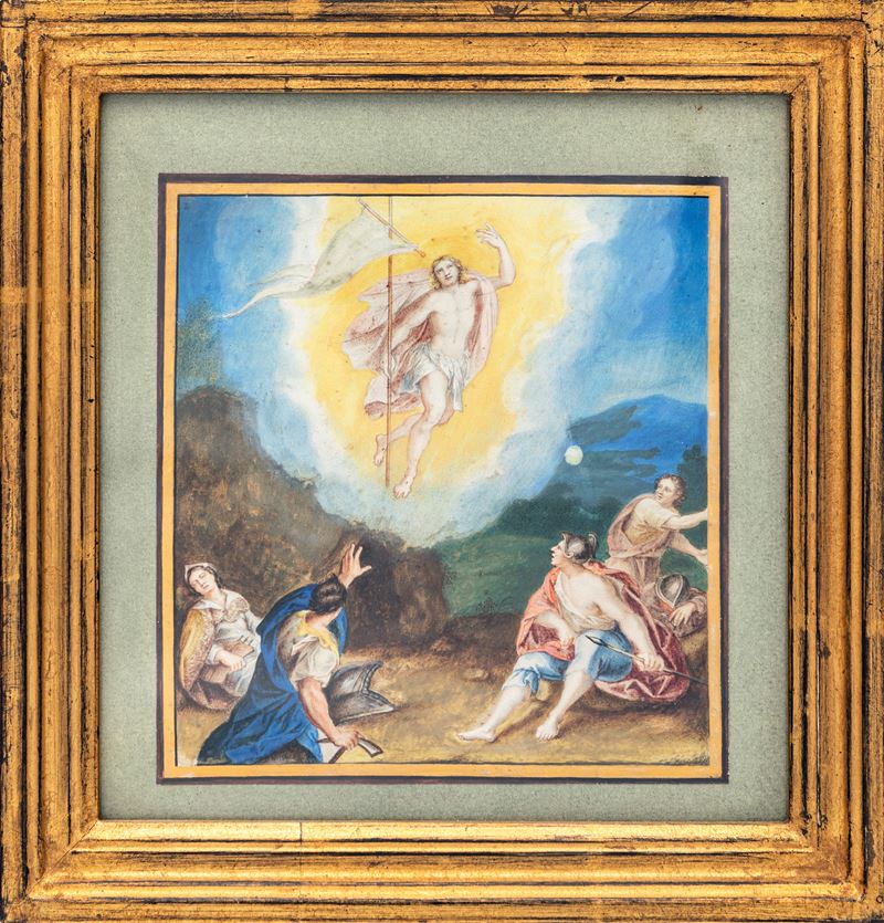 Scuola Romana del XVIII Secolo - Resurrezione di Cristo