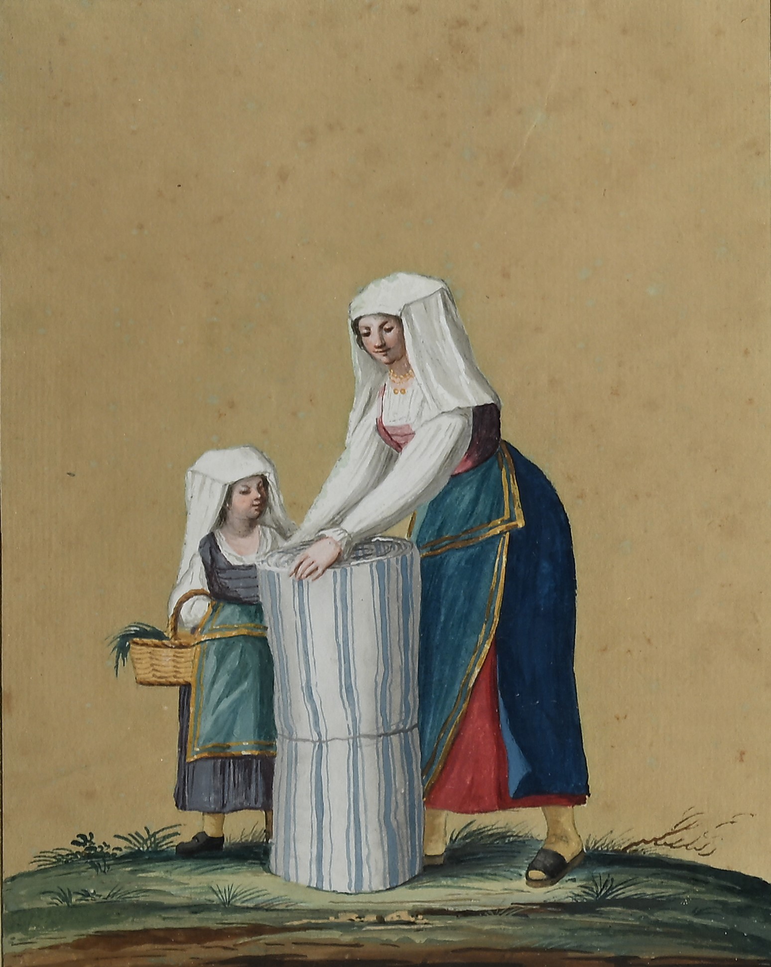 Donna di Casullo; Donna di Castel Forte; Uomo e Donna di Fratta Maggiore