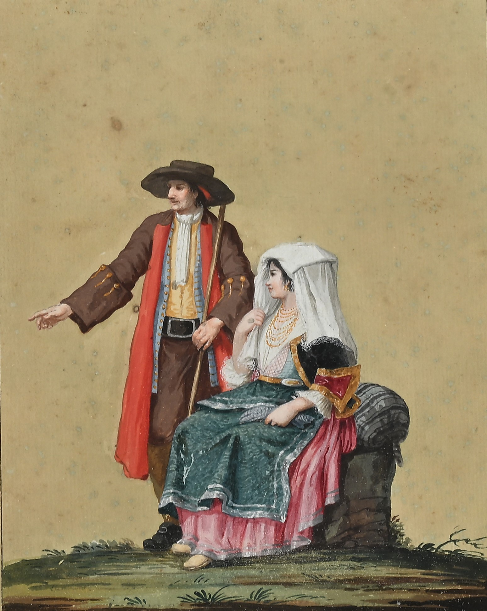 Alessandro D'anna - Donna di Casullo; Donna di Castel Forte; Uomo e Donna di Fratta Maggiore