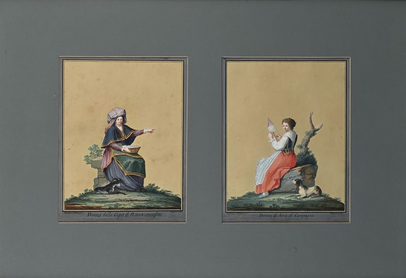 Alessandro D'anna - Donna della Cupa di Rocca Monfini; Donna di Sora di Campagna