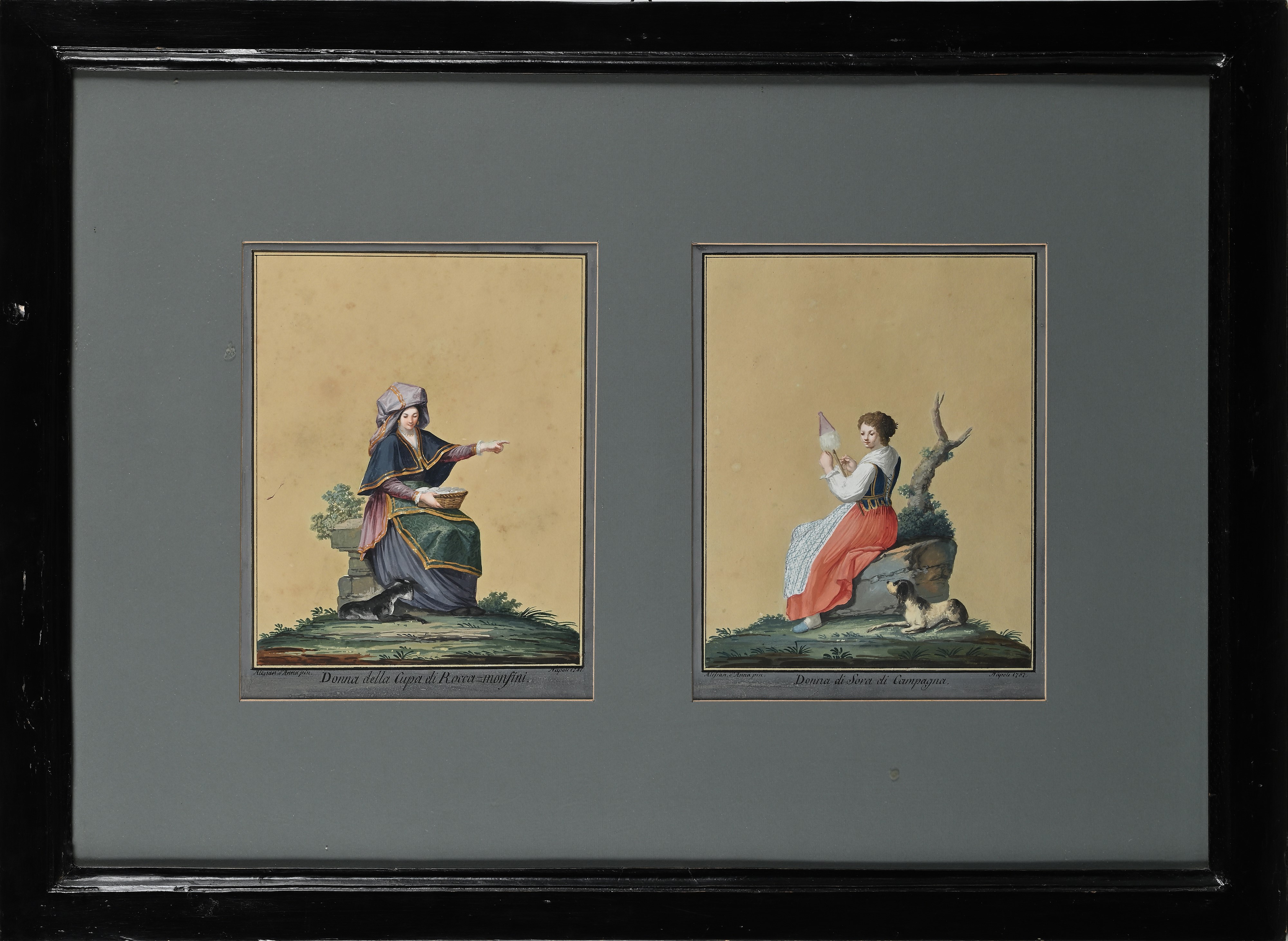 Alessandro D'anna - Donna della Cupa di Rocca Monfini; Donna di Sora di Campagna
