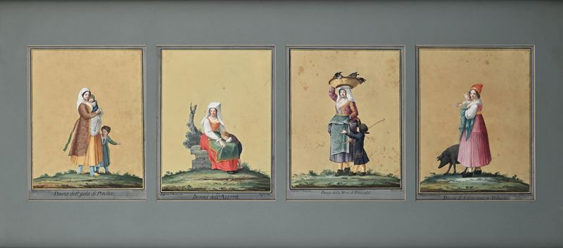 Donna dell'Isola di Procita; Donna dell'Acerra; Donna della Torre di Francolisi; Donna di San Gio...