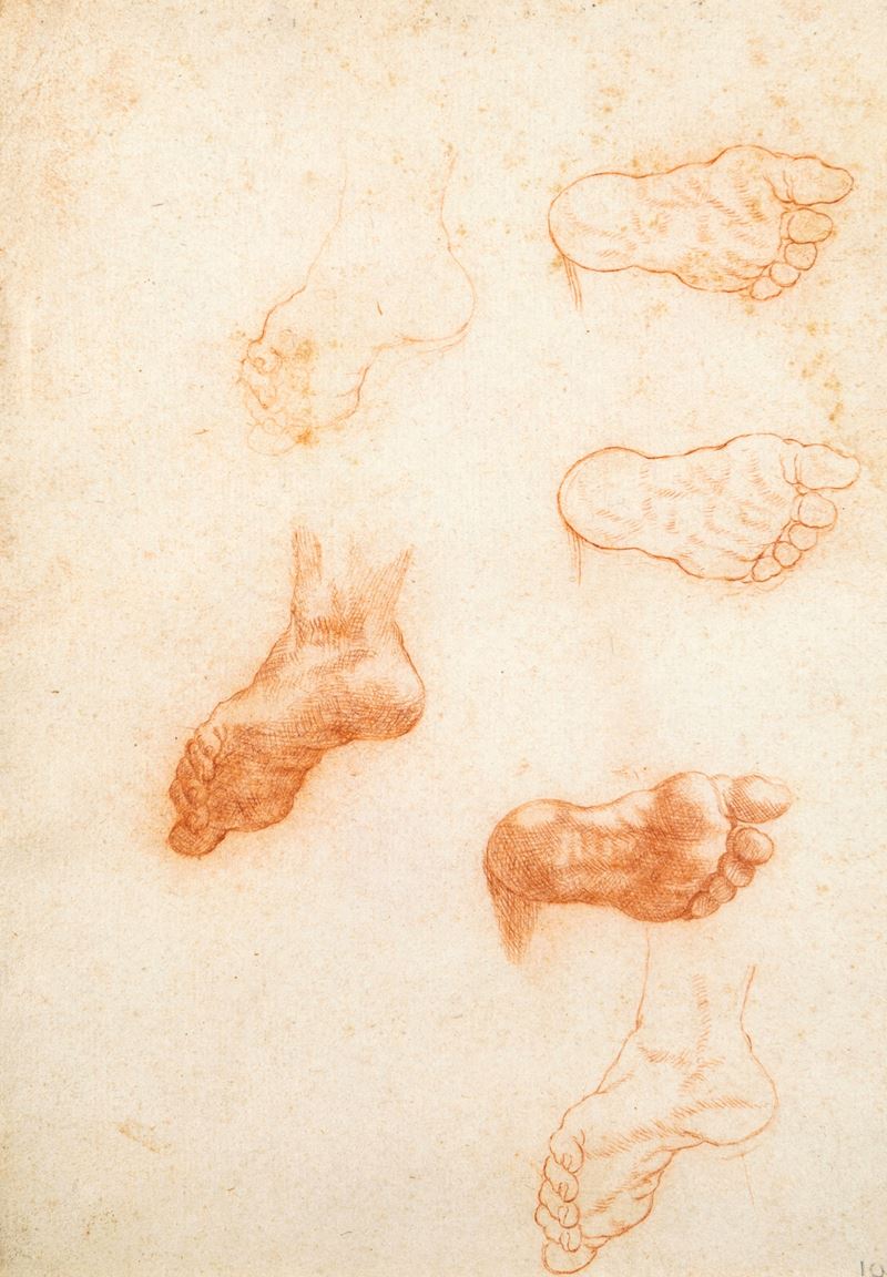 Pittore Accademico degli Inizi del XIX Secolo - Studi di Sei Piedi