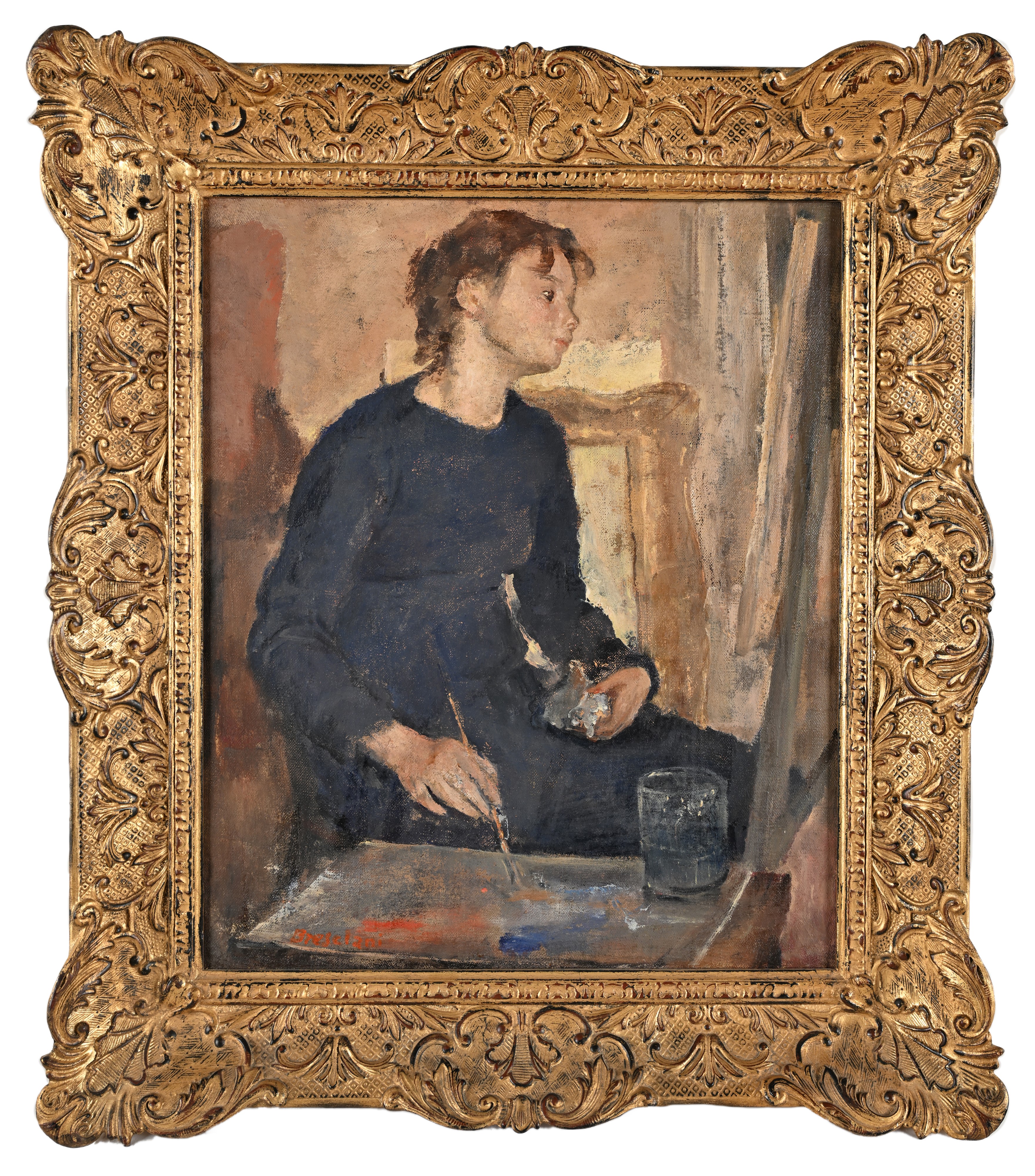 Antonio Bresciani - La Pittrice