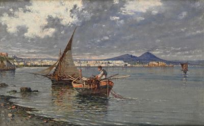Veduta di Napoli da Mergellina