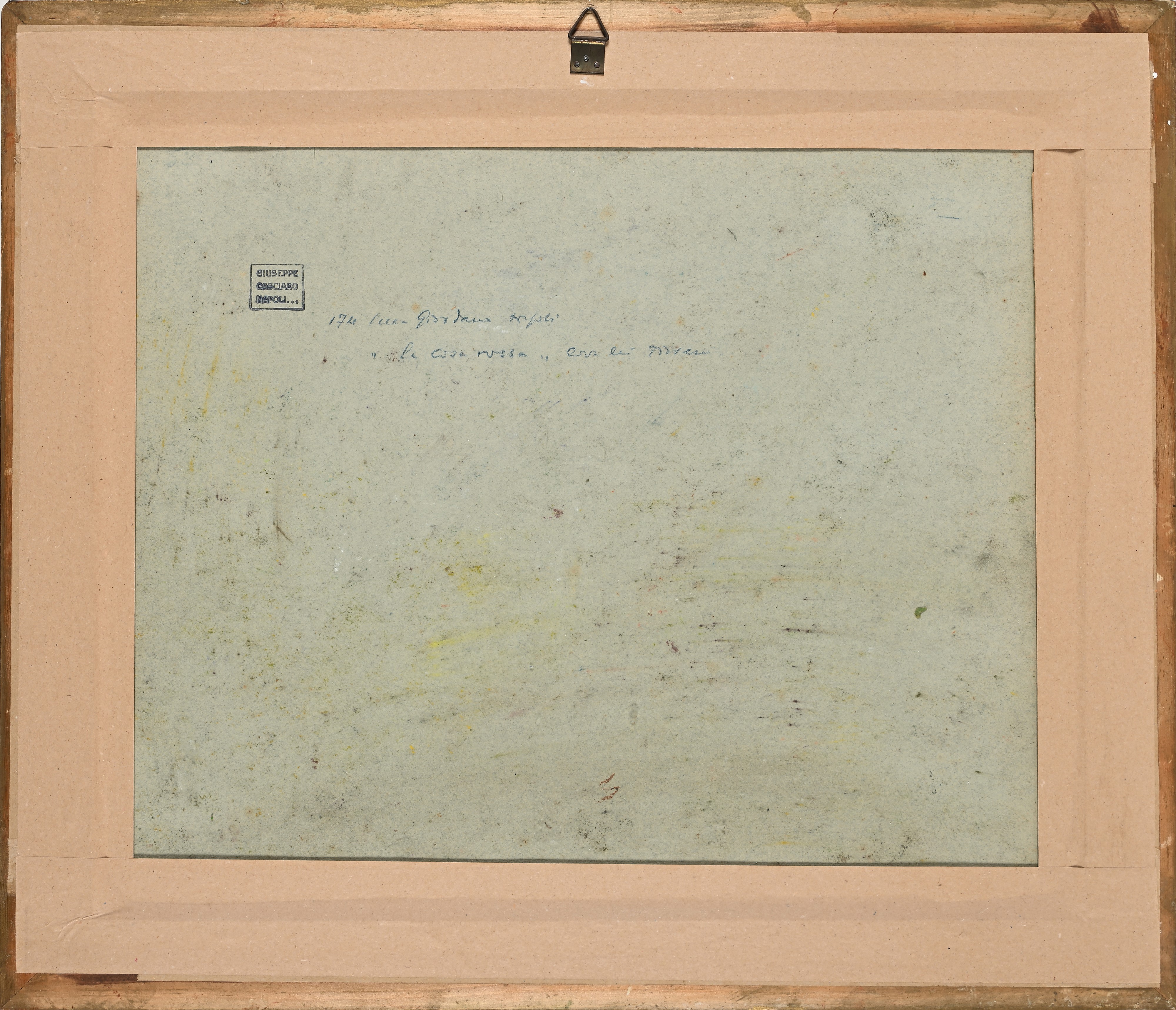 Giuseppe Casciaro - 'la Casa Rossa - Cava dei Tirreni'.