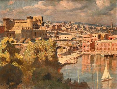 'antica Dàrsena - Napoli - Giugno 1946'