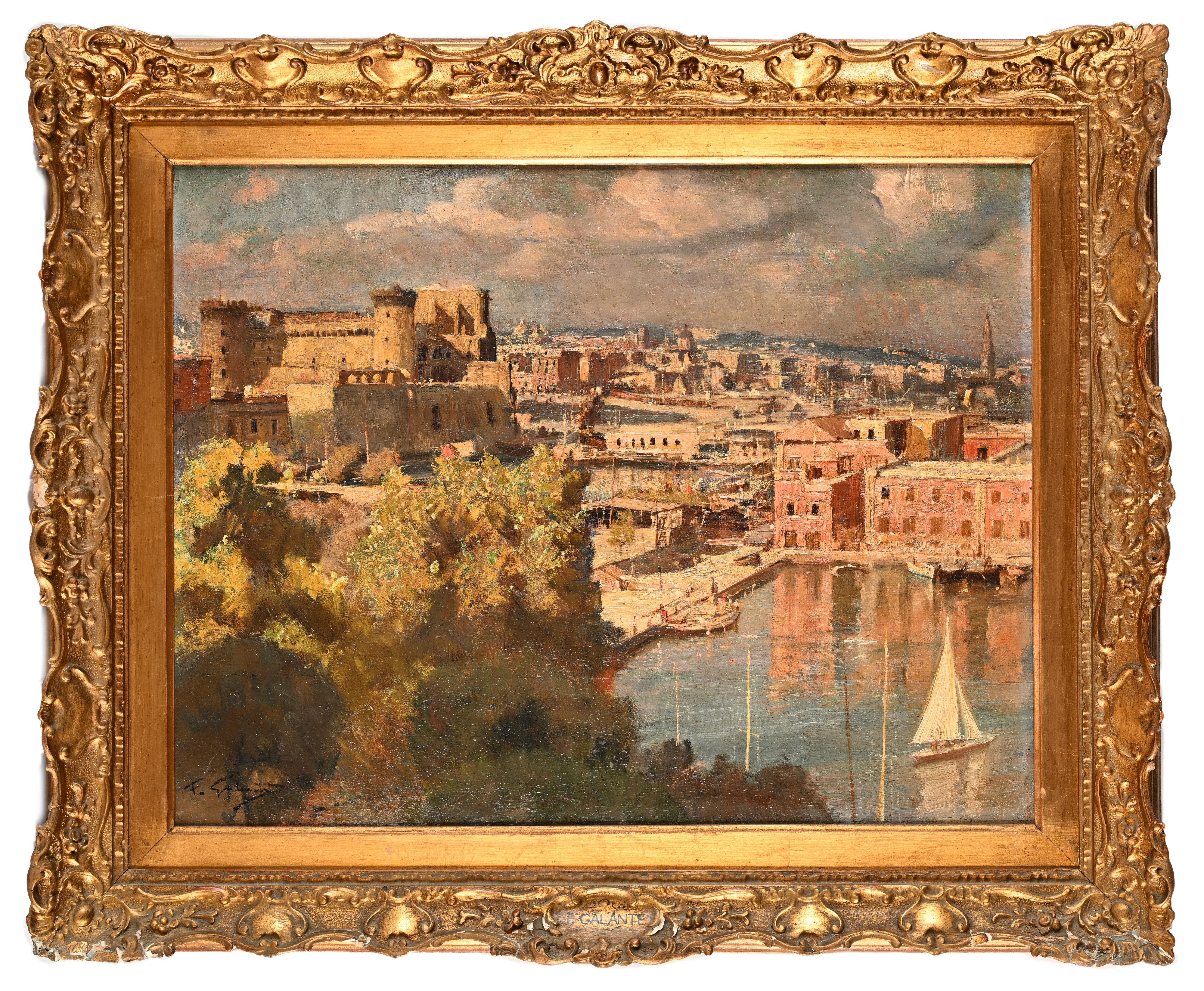 Francesco Galante - 'antica Dàrsena - Napoli - Giugno 1946'
