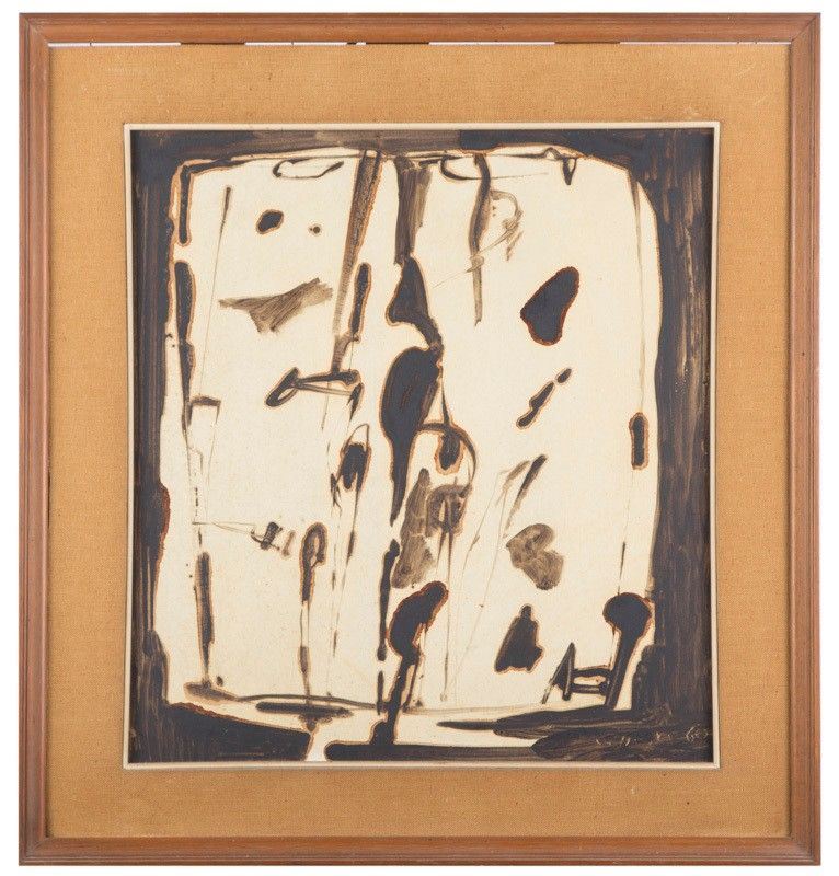 Pietro Consagra - Fondo Marrone (un'immagine)
