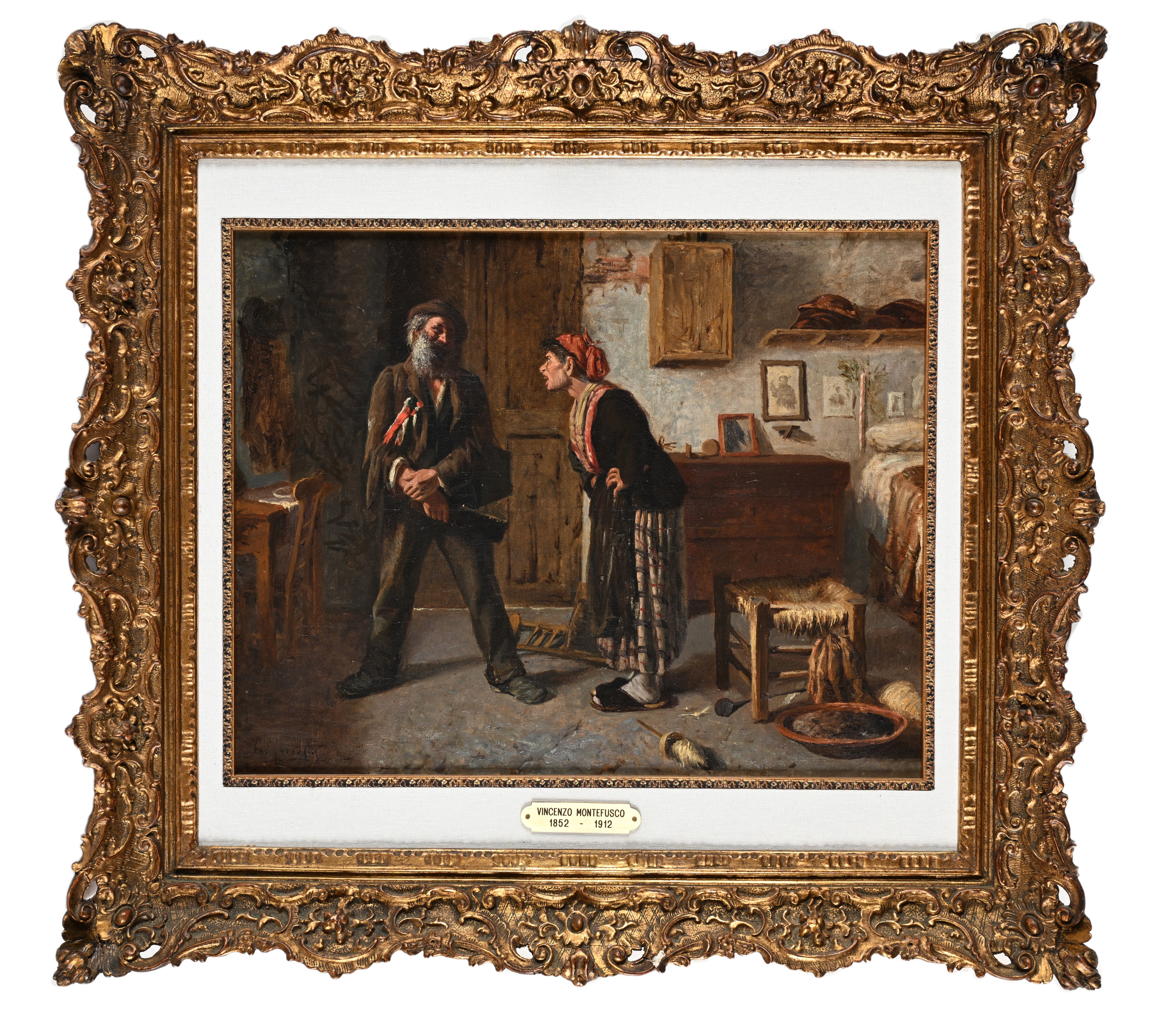 Vincenzo Montefusco - Il Rimprovero della Moglie