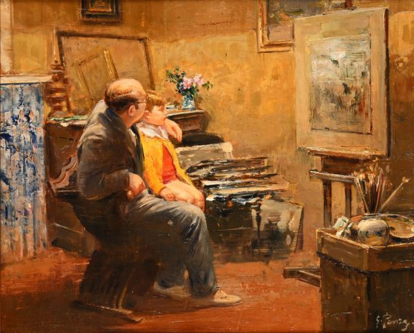 Nello studio del pittore