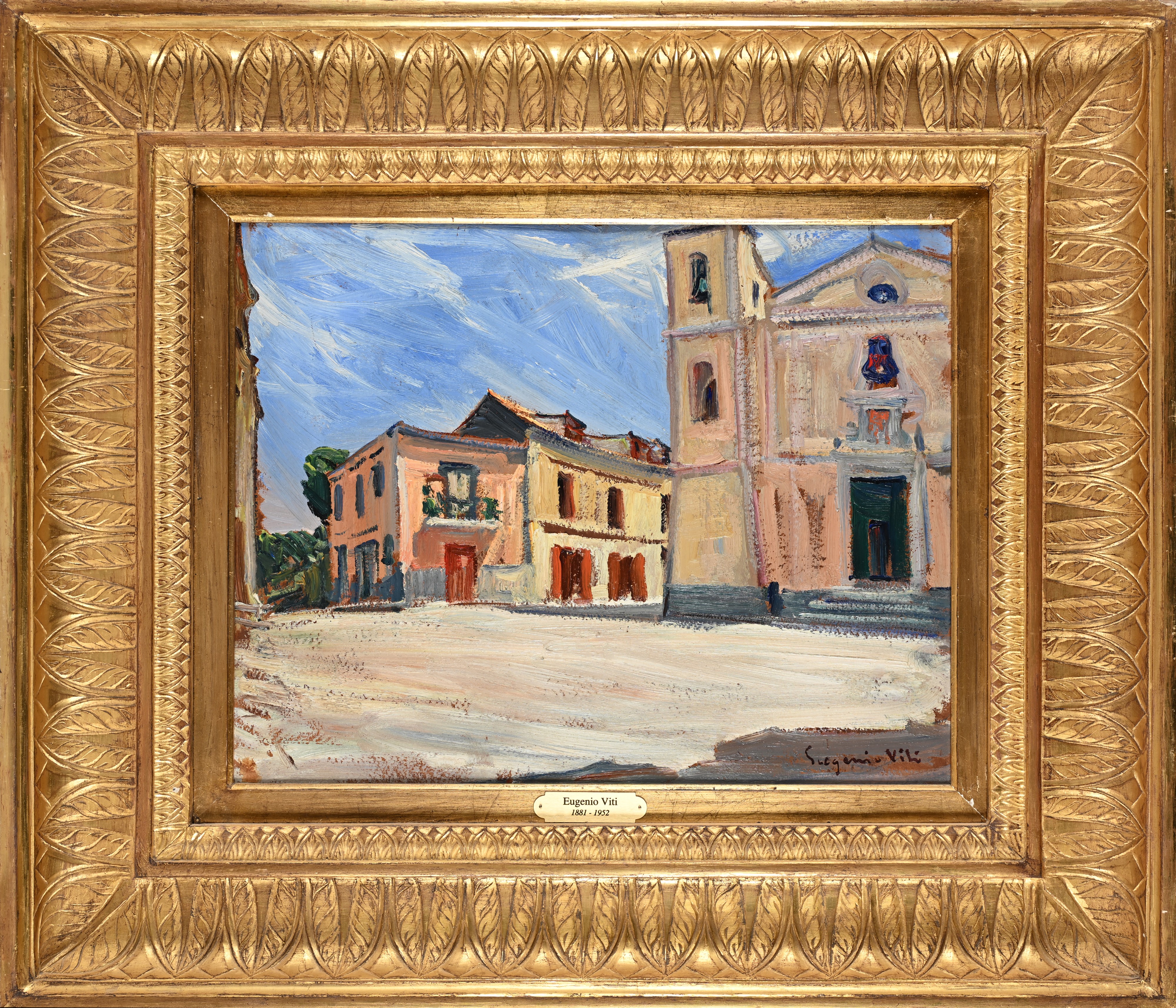 Eugenio Viti - Piazza a Massalubrense