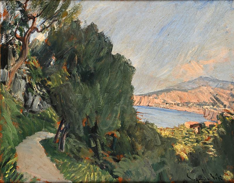 Eugenio Viti - Strada in Costiera