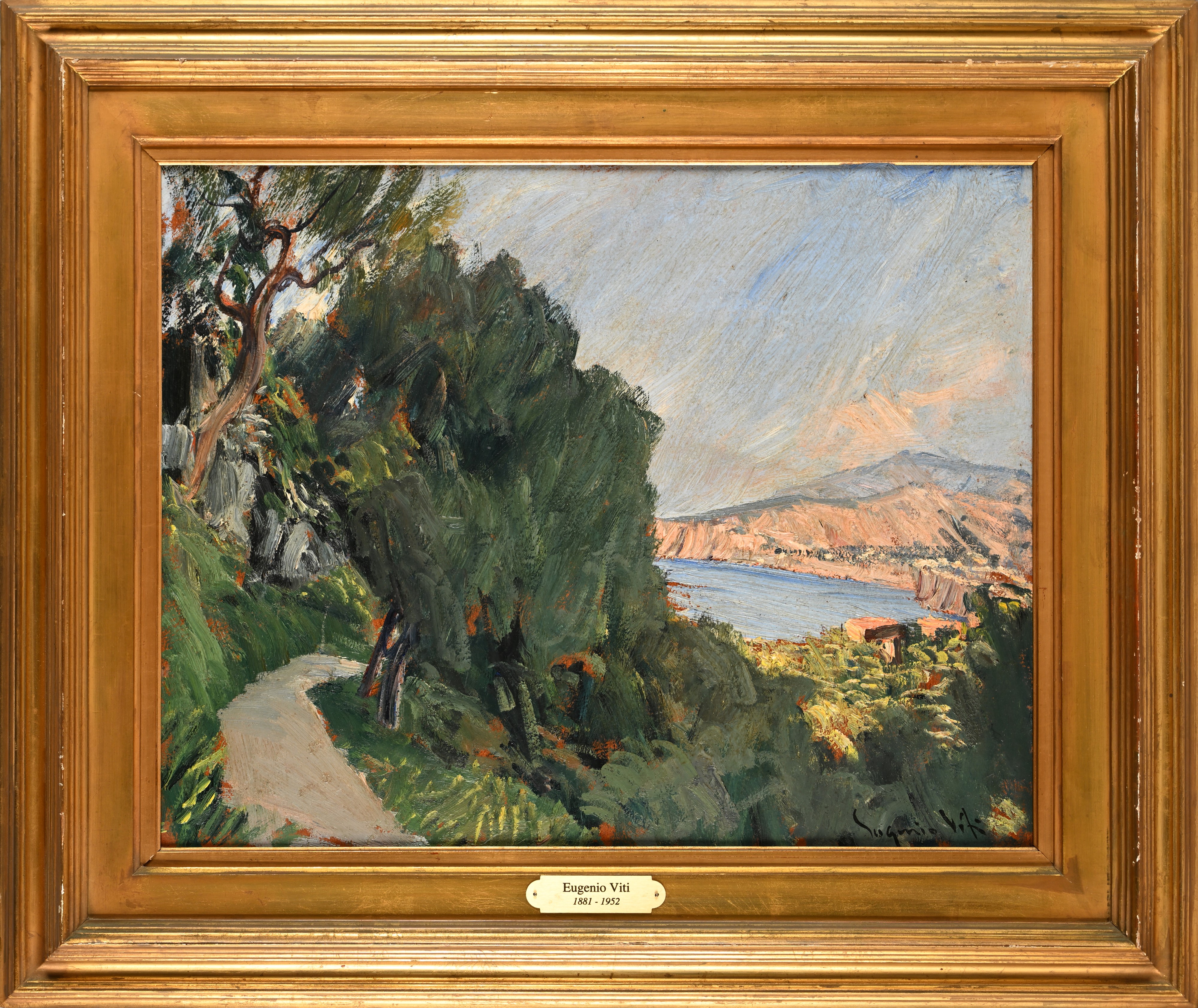Eugenio Viti - Strada in Costiera