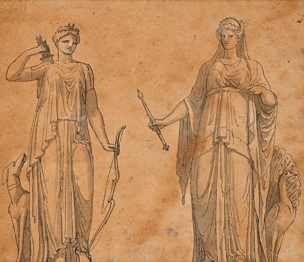 Studi di Diana e Giunone