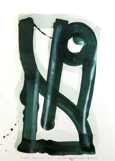 R.esistente 2007 Tecnica Mista su Tela CM. 78x90
