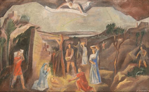 Angelo Canevari - Natività