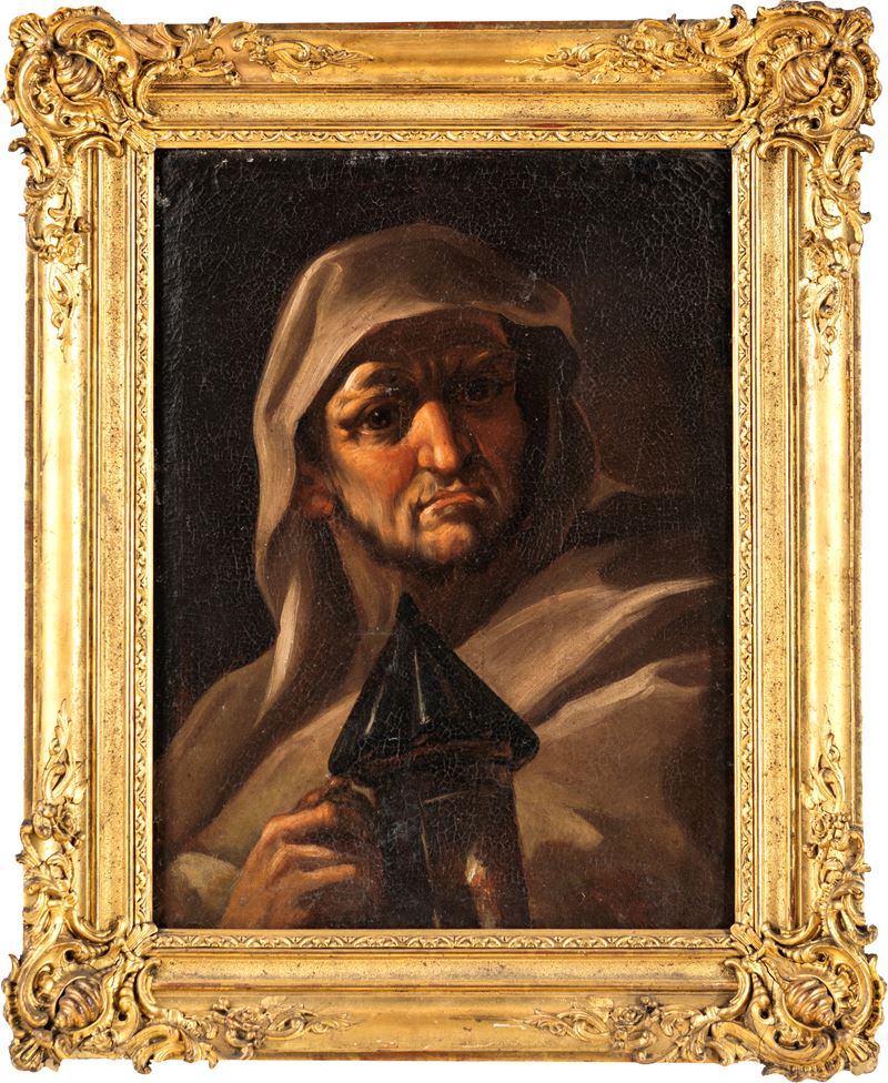 Anonimo del XVIII Secolo - Ritratto di Diogene di Sinope