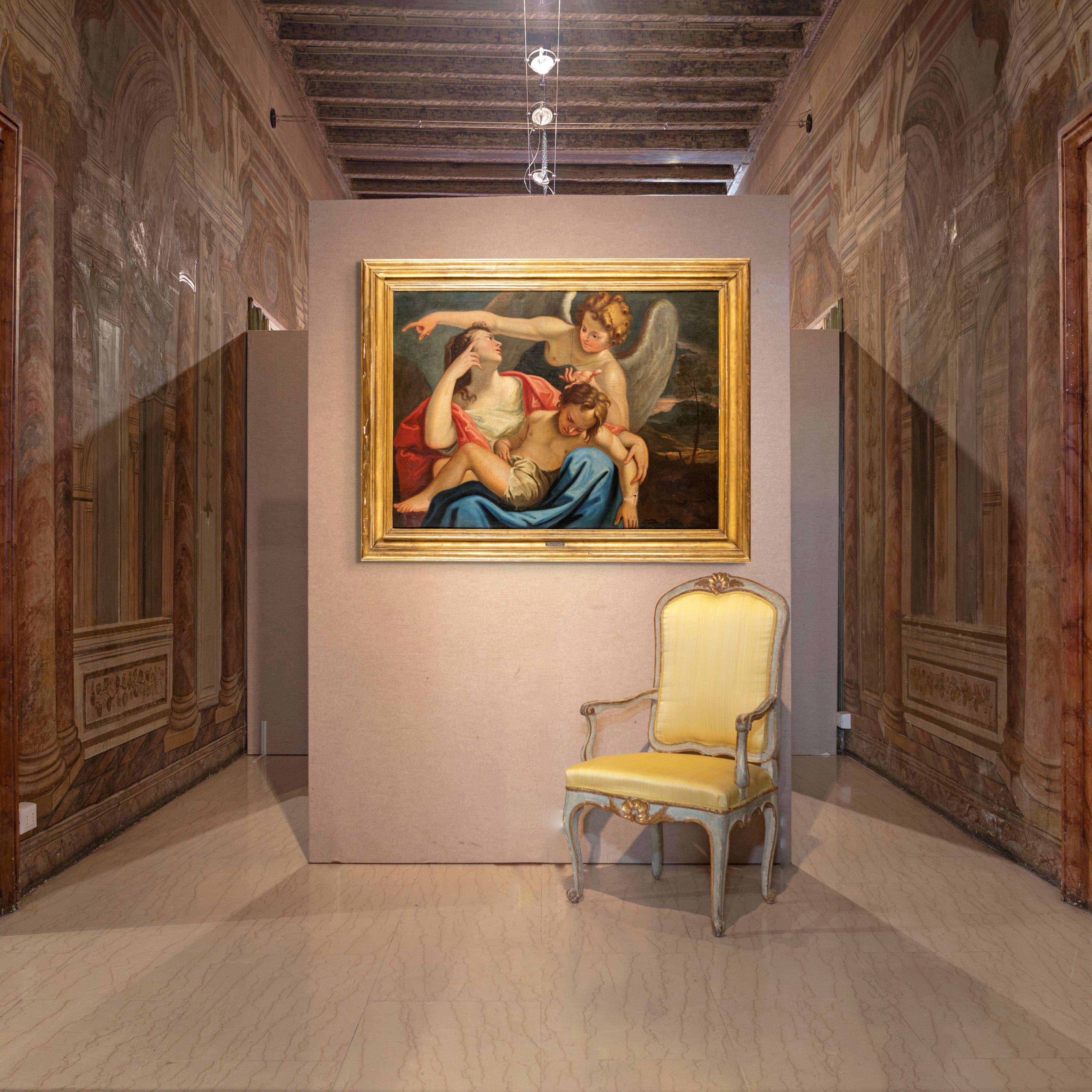 Agar nel deserto con il figlio Ismaele