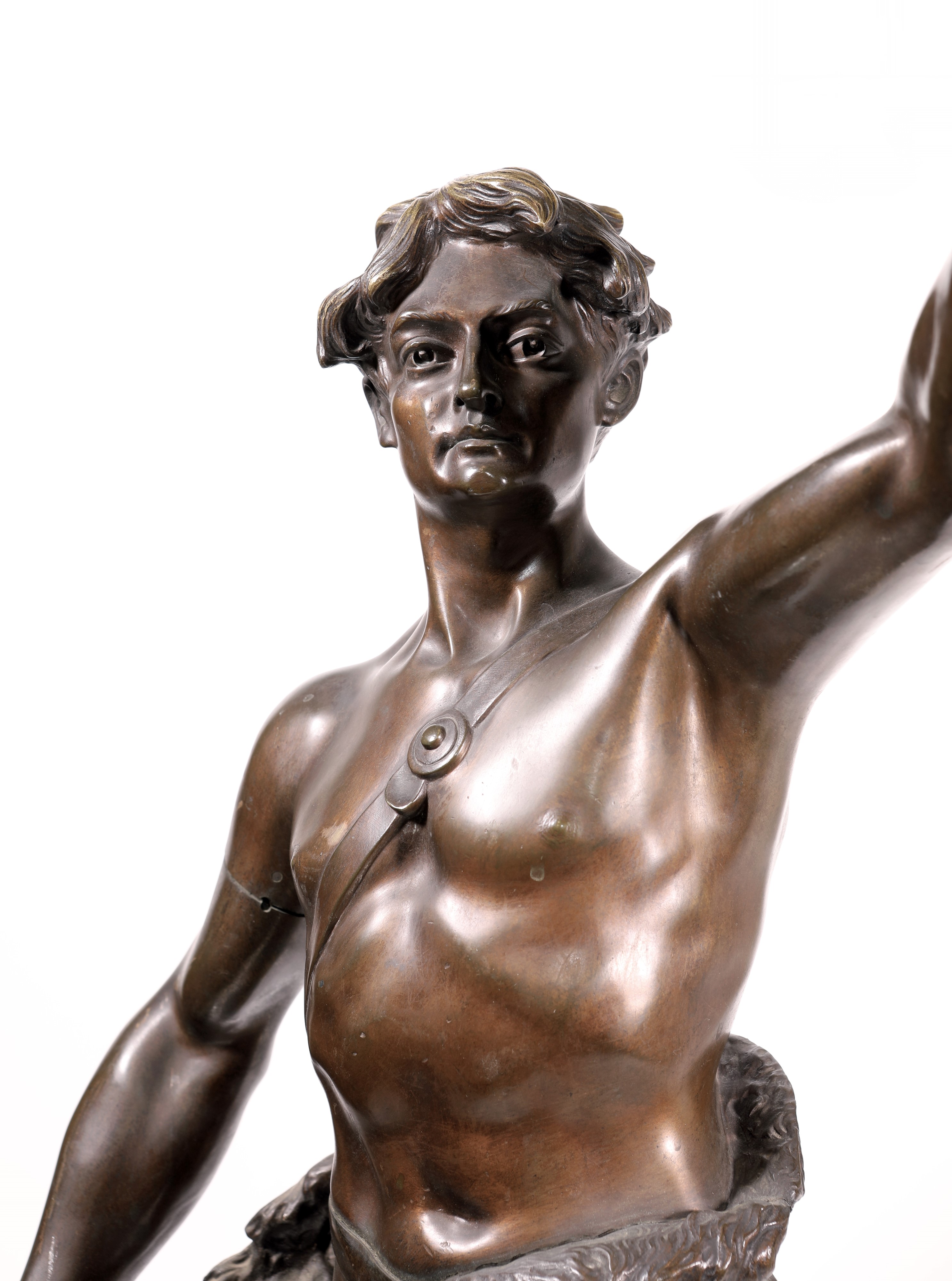 Henry Fugère - Pax Concordia, scultura in bronzo