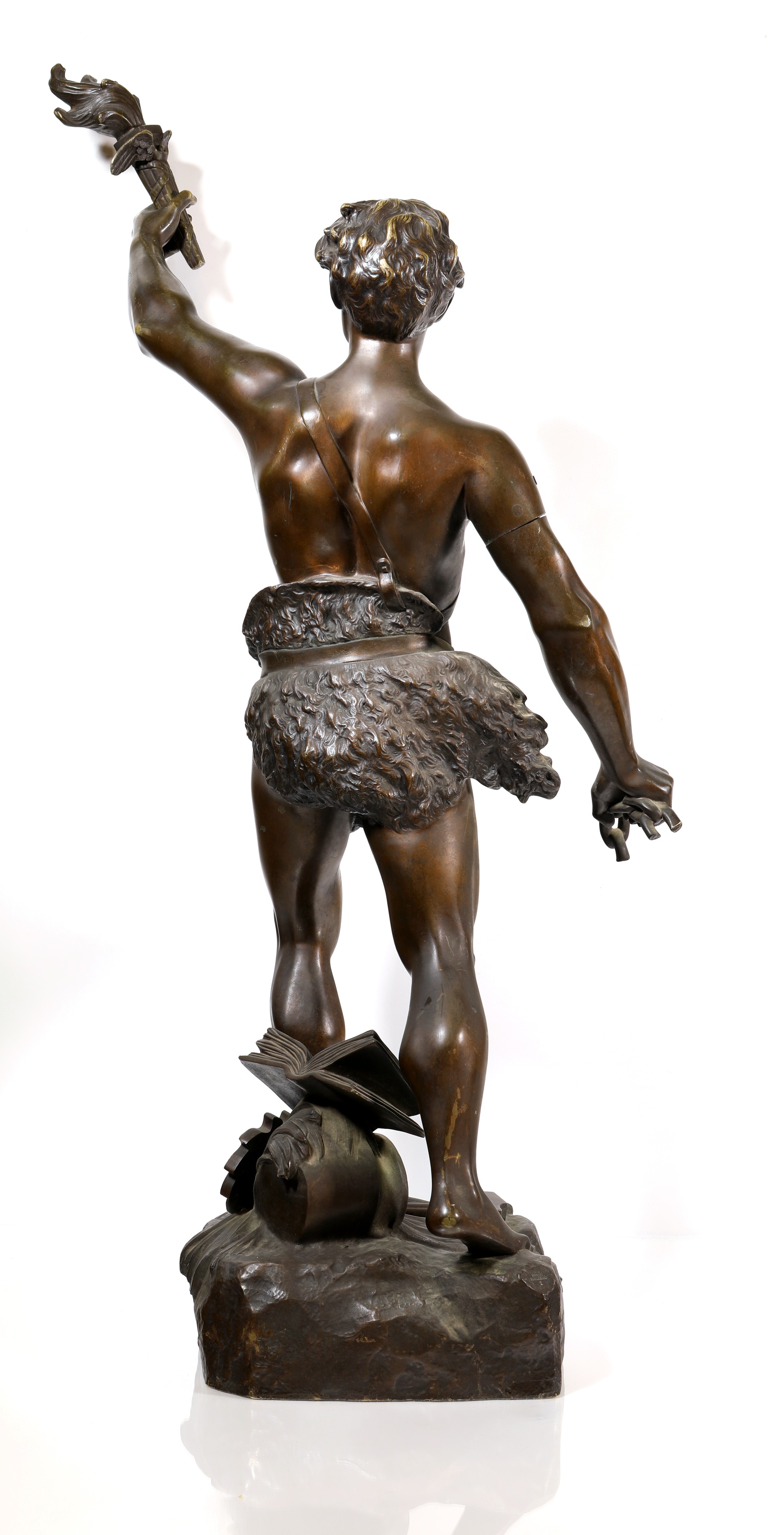 Henry Fugère - Pax Concordia, scultura in bronzo