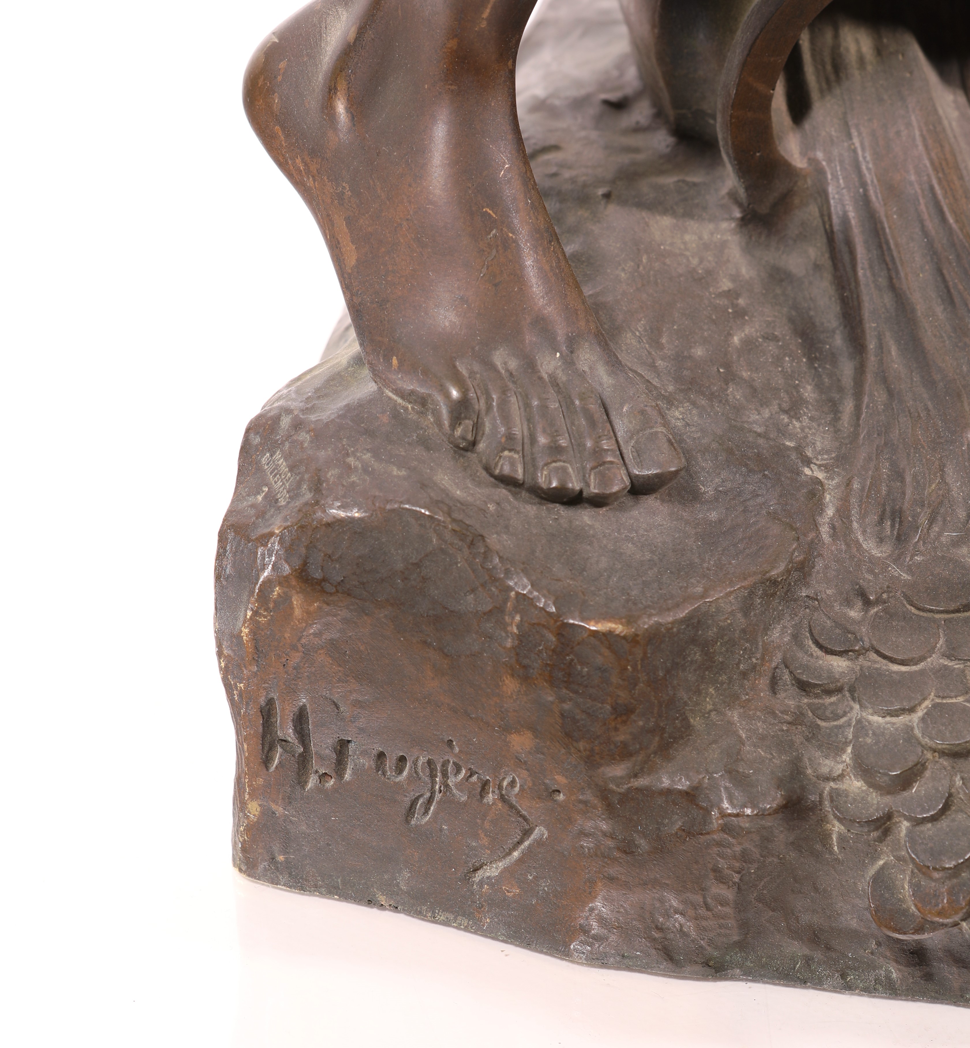 Henry Fugère - Pax Concordia, scultura in bronzo