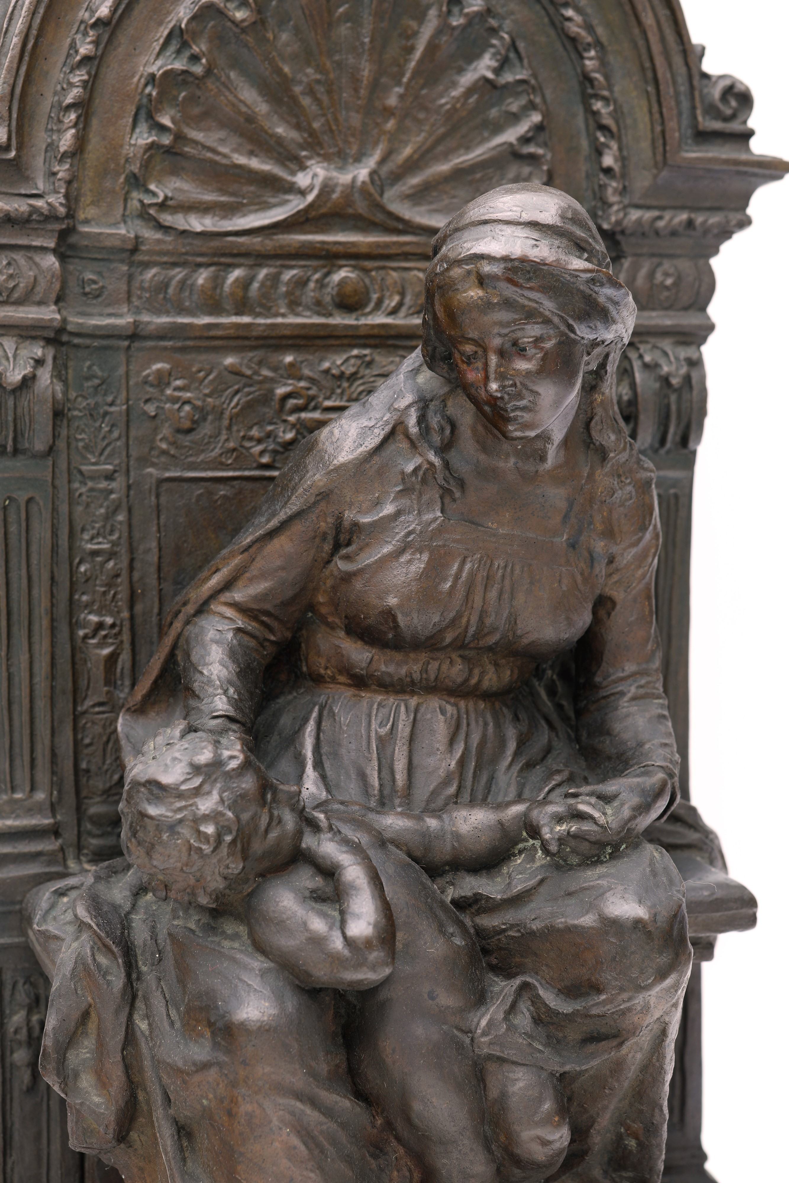 Vergine in trono col Bambino