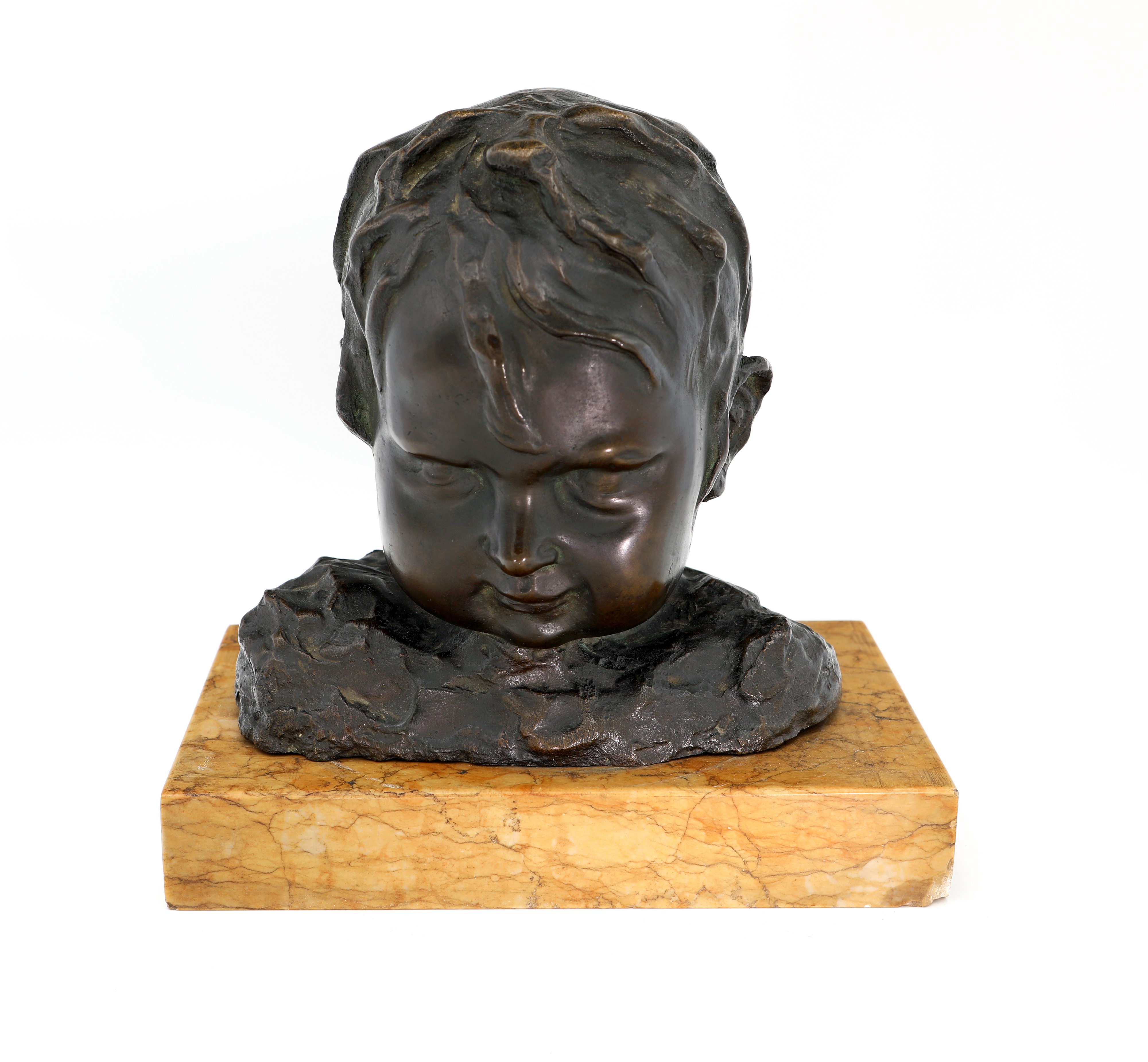 Achille Regosa - Testa di Bambino