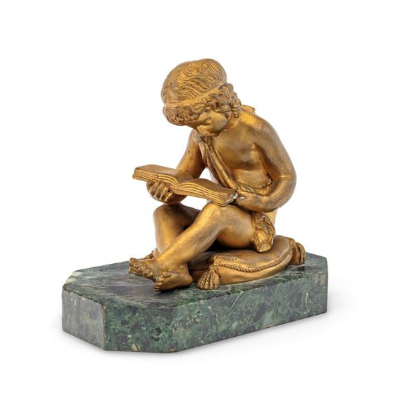 Charles Gabriel Sauvage noto come Lemire - Bimbo che legge