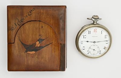 Zenith Grand Prix Paris 1900 - Orologio da Tasca Remontoir da Uomo in Metallo Cromato, Scappament...