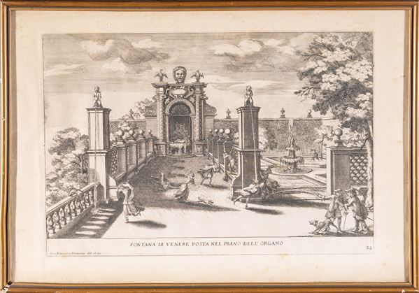 Tivoli, Villa d'Este "Fontana di Venere posta nel piano dell'organo"