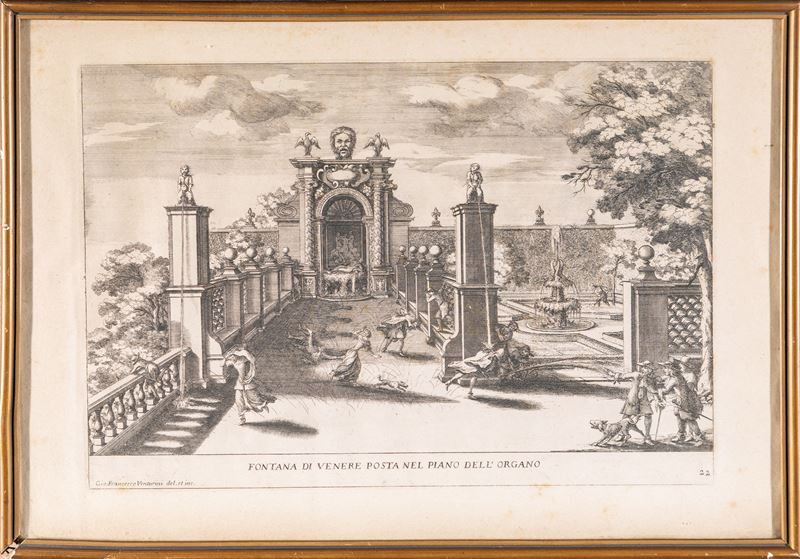 Tivoli, Villa d'Este "Fontana di Venere posta nel piano dell'organo"