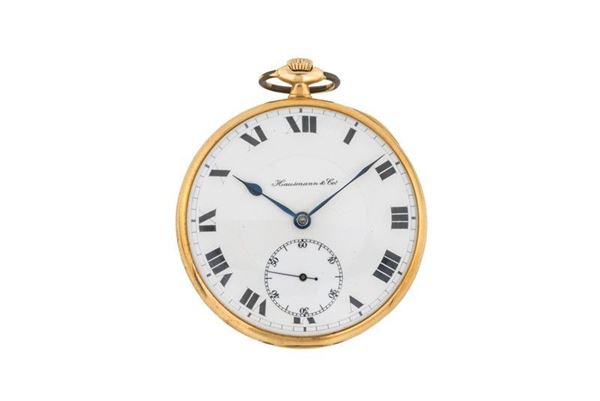 OROLOGIO DA TASCA HAUSMANN &amp; C