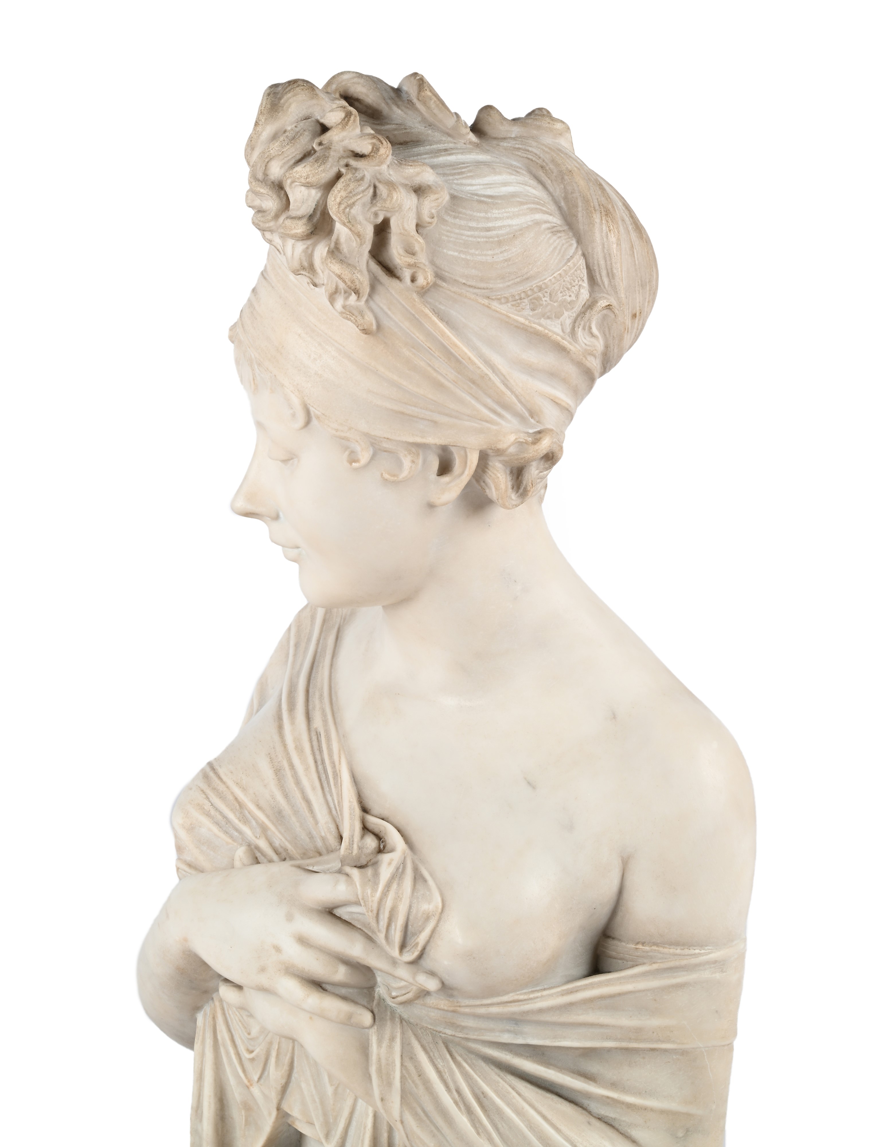 Chinard, Ritratto di Juliette Récamier, seconda metà del XIX secolo