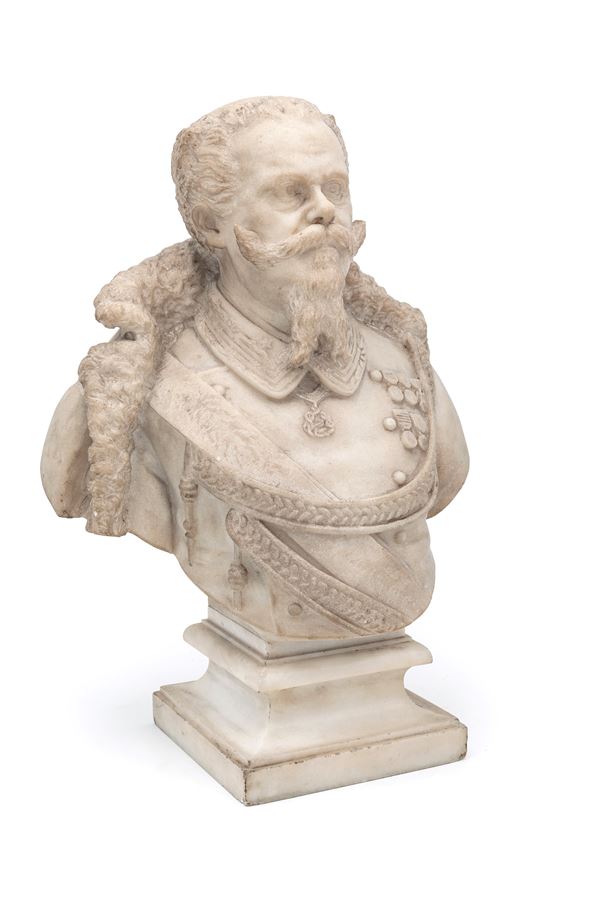 Ritratto di Vittorio Emanuele II di Savoia, primo Re d'Italia