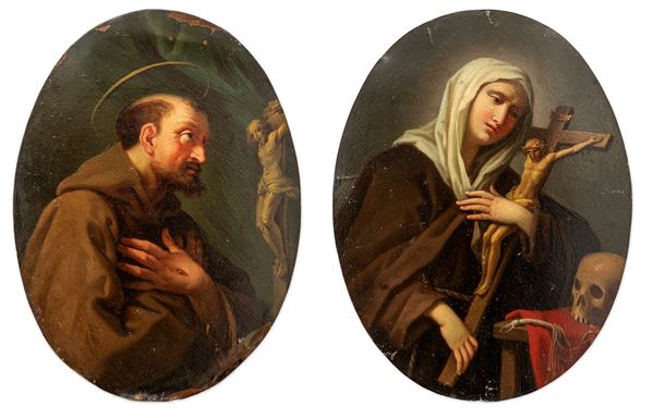 A) Santa Margherita da Cortona; B) San Francesco