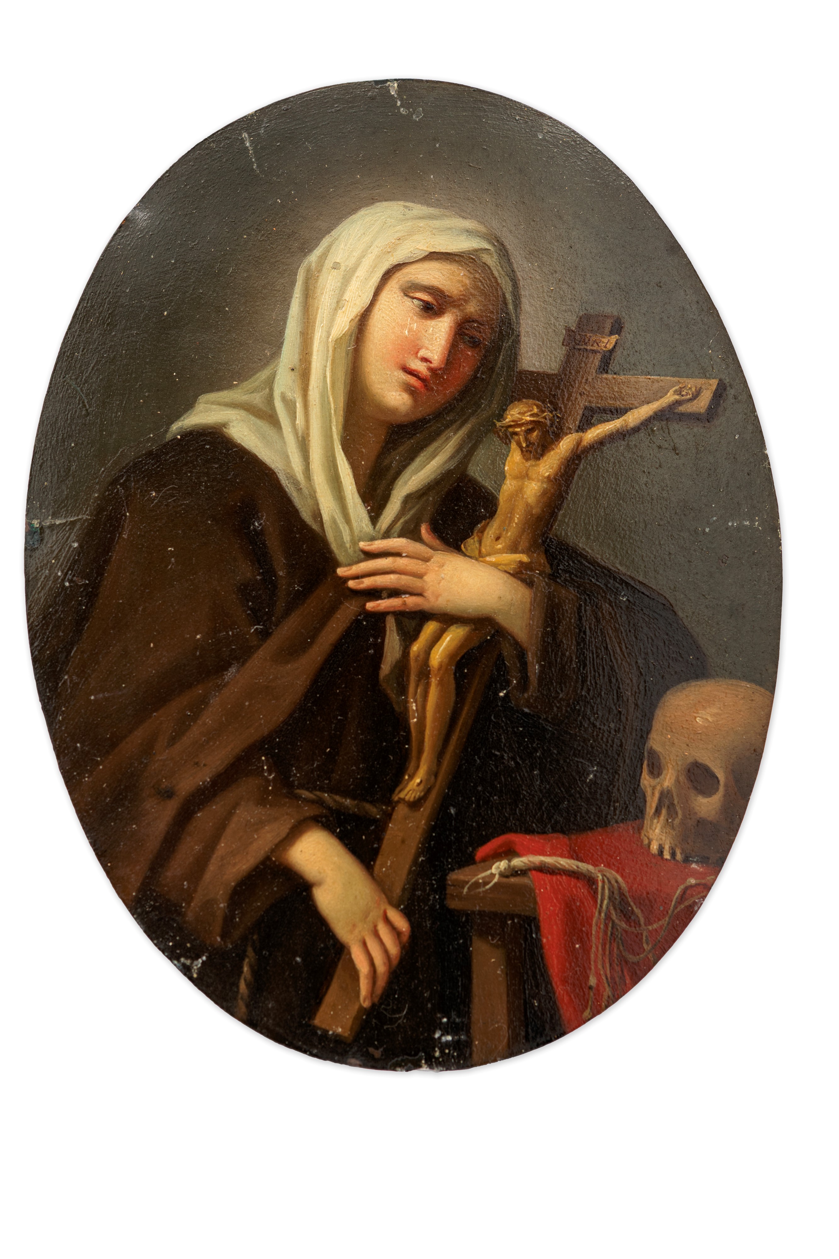 Pittore del XVIII Secolo - A) Santa Margherita da Cortona; B) San Francesco