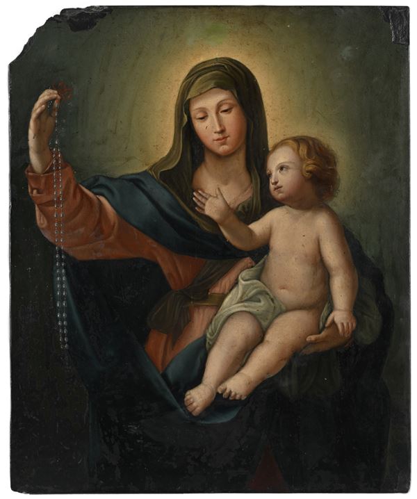 Madonna del Rosario col Bambino Gesù