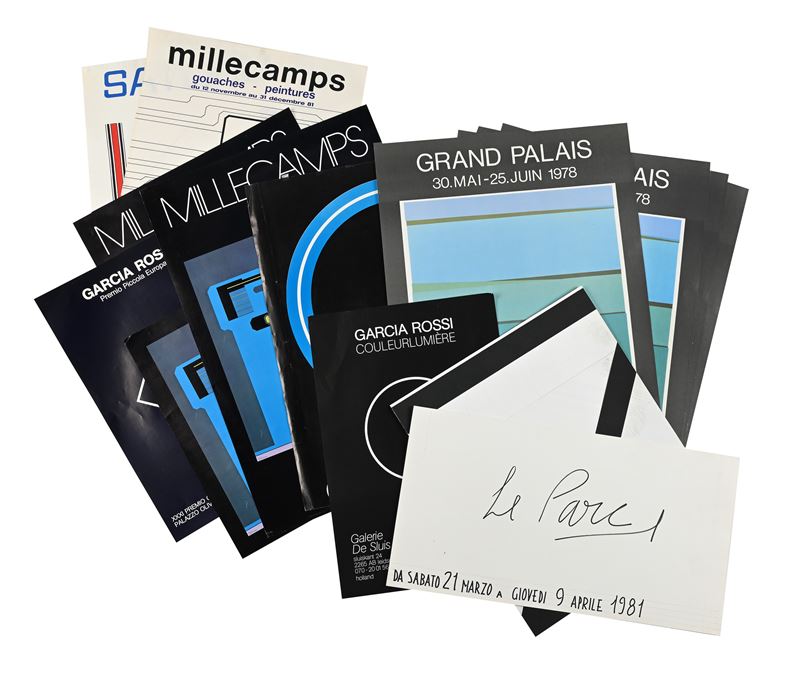 Lotto di Manifesti e Locandine di mostre