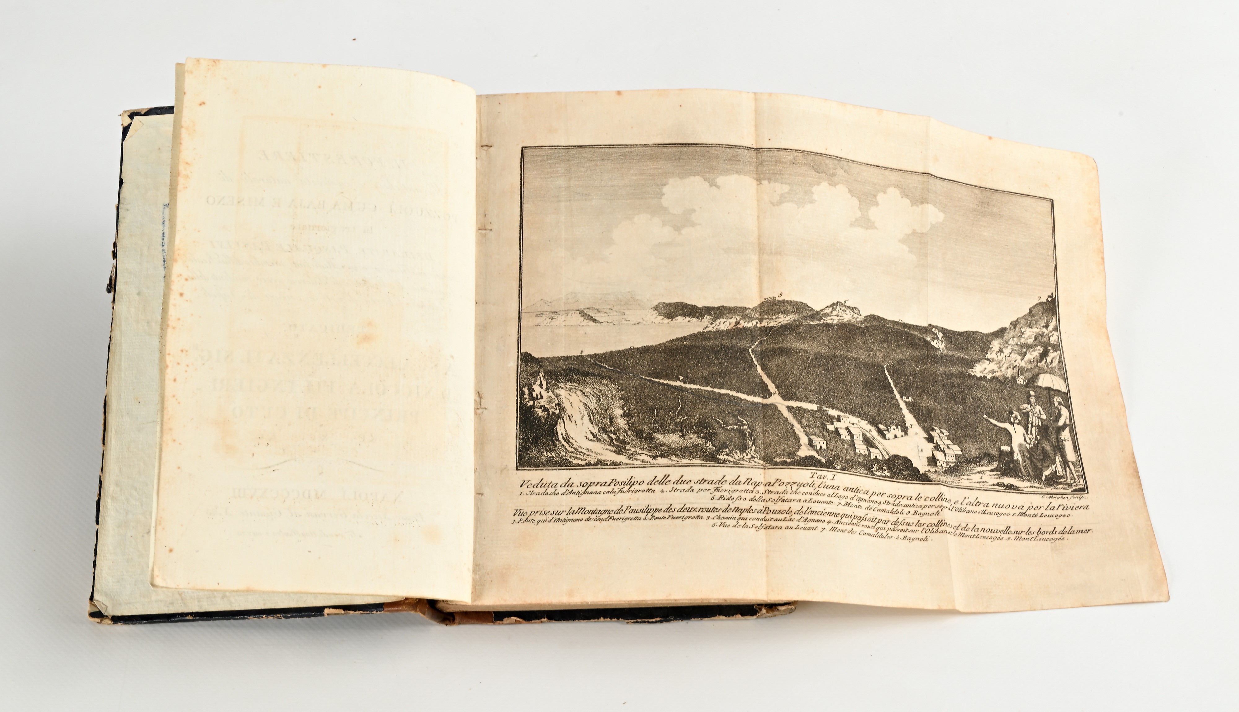 Pasquale Panvini - Il Forestiere Alle antichità e curiosità naturali di Pozzuoli Cuma Baja e Mise...