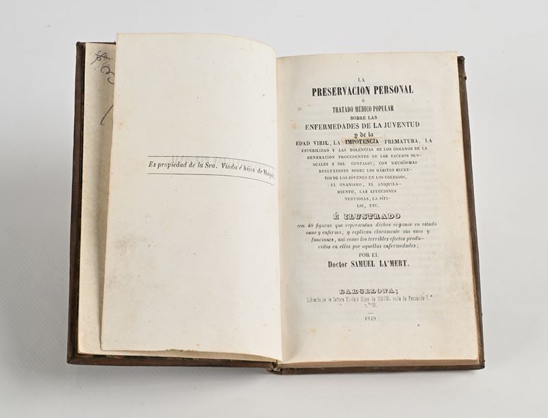 Samuel La Mert - La Preservacion personal o tratado mèdico popular sobre las enfermedades de la j...