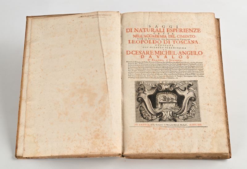 Magalotti Lorenzo - Saggi di Naturali esperienze fatte nell'Accademia del Cimento