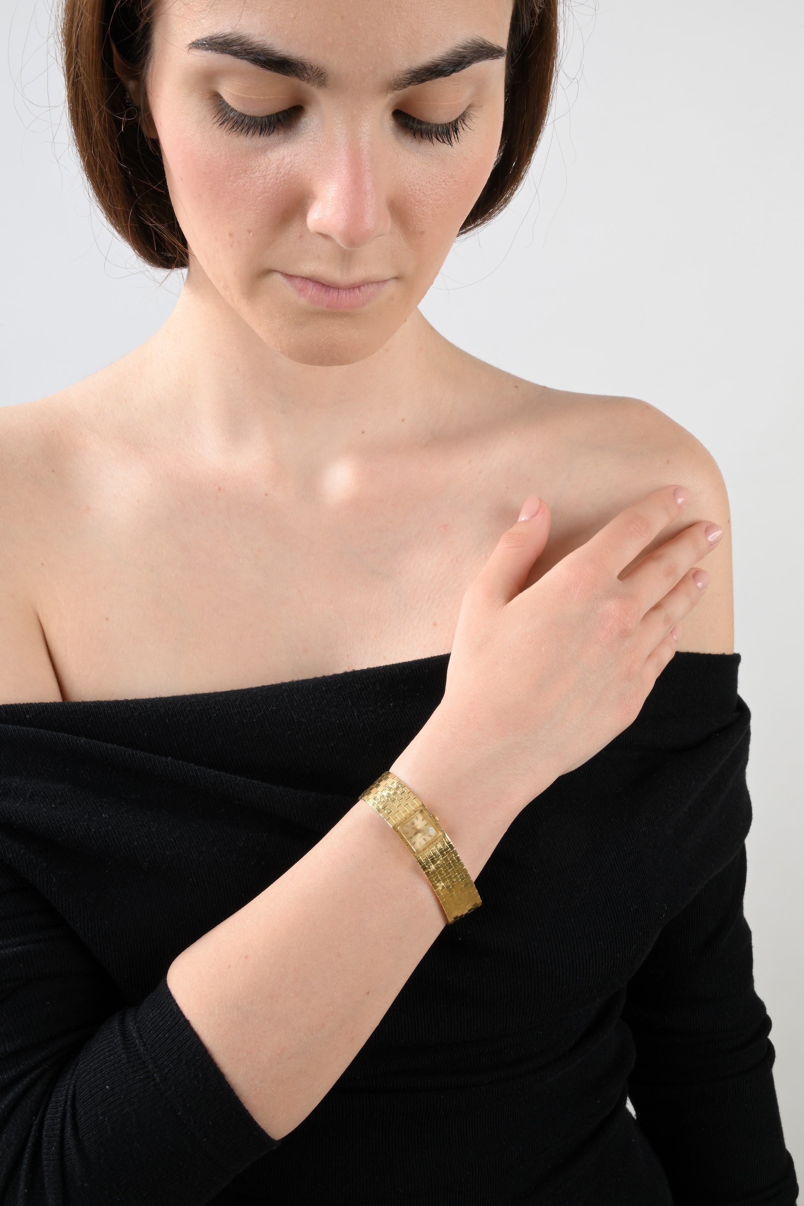 Rolex Precision - Orologio da Polso da Donna a Fibbia in Oro