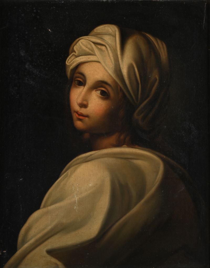 Pittore Neoclassico - Ritratto di Beatrice Cenci