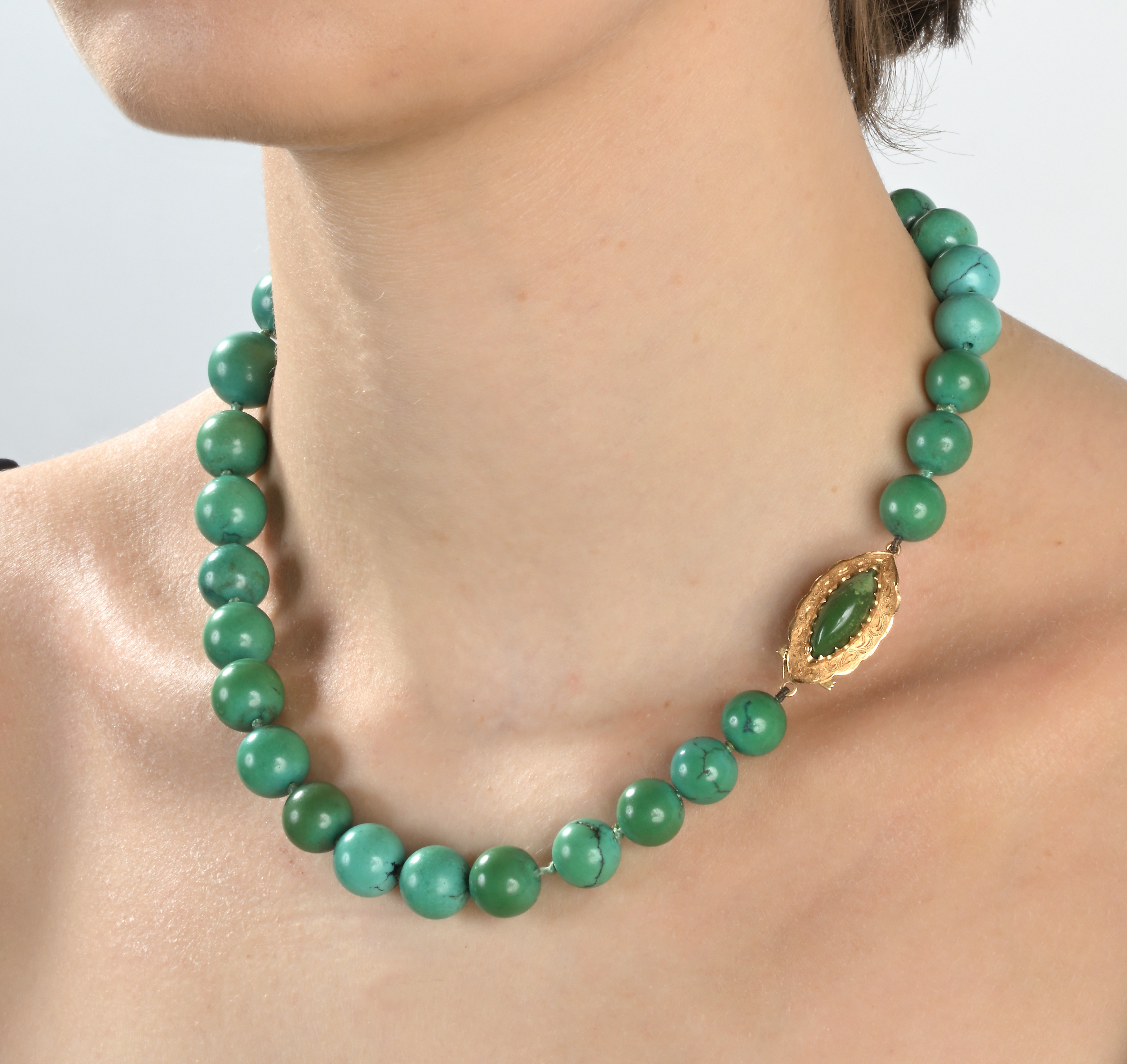 Collana in Oro e Turchese