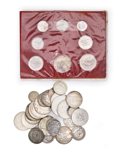 Lotto di Monete in Argento Italiane ed Estere