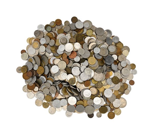 Lotto monete metallo vile